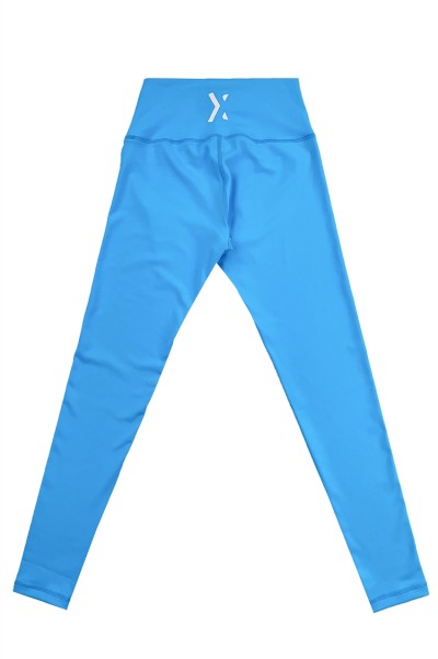 Online order custom-made warm-up cheerleading uniform design blue training cheerleading uniform cheerleading uniform shop CH209 side view